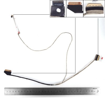 Cablu video LVDS Laptop, Dell, Inspiron 15 3501, 3502, 3505, 0FY9WT, FY9WT, DC02003L000, FDI55 EDP CABLE NT, non touch, 30 pini foto