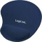 MousePAD LOGILINK, cauciuc si gel, 200 x 220 x 3 mm, albastru, &quot;ID0027B&quot;