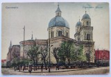 Bucovina - 1916 - Cernauti Czernowitz Paraskewe Kirche Biserica Sf.Parascheva - printata, color, necirculata, Editura Moritz Gottlieb