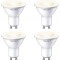 Bec LED Yeelight W1, Wi-Fi, GU10, 4.8W, 2700K, 350lm, Set 4 bucati, Alb YLDP004