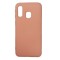 Husa silicon soft-touch compatibila cu Samsung Galaxy A40, Rose