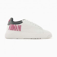 Emporio Armani sneakers din piele culoarea alb, X3X024 XR127 C682