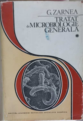 TRATAT DE MICROBIOLOGIE GENERALA VOL.1 VIROLOGIE GENERALA, ANATOMIE BACTERIANA-G. ZARNEA foto