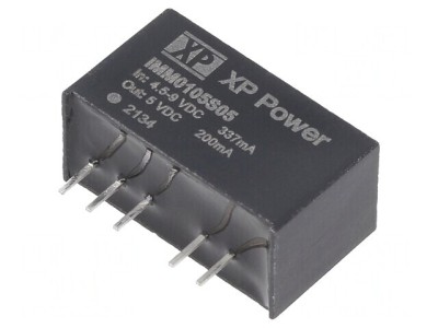 Convertor DC/DC 1W 5V 200mA SIP7 foto