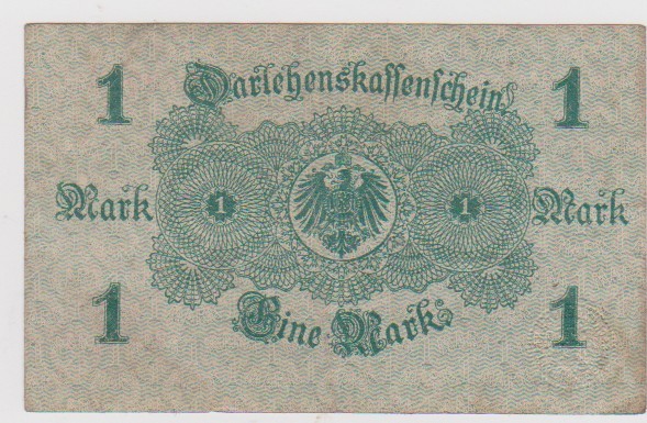 1 MARCA GERMANIA 12 AUGUST1914/UNC