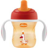 Chicco Training Cup ceasca cu m&acirc;nere Red 6 m+ 200 ml