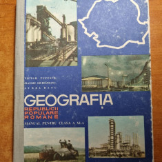 manual - geografia republicii populare romane - pentru clasa a 11-a - anul 1965