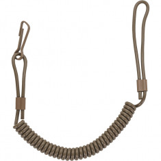 Cordon Siguranta Lanyard Spiralat Coyote Mil-Tec