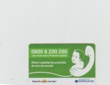 bnk card Cartele telefonice - Romania Romtelecom 2005 - Hotline For Child Protection - Col:RO-ROM-0294A
