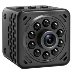Mini Camera Spion iUni IP34, Wireless, Full HD 1080p, Audio-Video, Night Vision, Baterie detasabila foto
