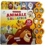 Animale salbatice. Carte cu sunete. 10 sunete de animale/***, Litera