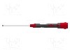 Surubelnita Phillips WIHA PicoFinish PH00/ #0, 134mm, Precizie, V&acirc;rf Crom Vanadiu