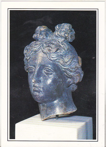bnk cp Constanta - Muzeul de arheologie - Afrodita descoperita la Tomis - necirculata