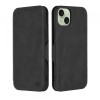 Husa pentru Apple iPhone 15 Plus, Techsuit, Safe Wallet Plus, Neagra