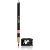 Cumpara ieftin Chanel Le Crayon L&egrave;vres Long Lip Pencil creion contur pentru buze pentru un efect de lunga durata culoare 154 Peachy Nude 1,2 g