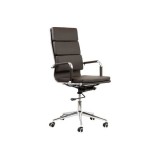 Scaun directorial OFF 808, piele ecologica, mecanism de balans, baza metalica, rotativ, inaltime ajustabila, 110 kg