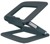 Suport Ergonomic Laptop, Plastic Partial Reciclat, Gri-carbune, Leitz