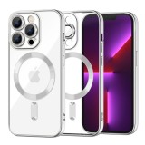Techsuit - Luxury Crystal MagSafe - iPhone 13 Pro - Silver