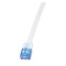 PATCH CORD UTP LOGILINK Cat6, cupru, flat, 3 m, alb, AWG32, &quot;CF2061U&quot; (timbru verde 0.08 lei)