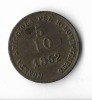Moneda 5/10 soldo 1862 - Lombardia, Europa, Cupru (arama)