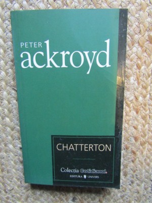 Chatterton - de Peter Ackroyd foto