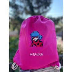 Saculet gradinita personalizat Buburuza