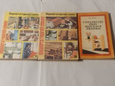 C.BURDESCU-DEPANARI SI REPARATII CASNICE 2 vol.+CONSTRUITI PRIN MIJLOACE PROPRII foto