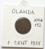 Cumpara ieftin 1 cent 1925, Olanda, Europa
