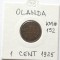 1 cent 1925, Olanda