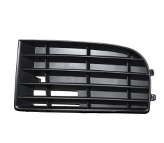 Grila bara fata Vw Golf 5 Hatchback (1K1) 10.2003-05.2009 , capac proiector fara gaura partea stanga (pt motorizari 1.4 16V, 1.4 FSI, 1.4 TSI, 1.6 be foto