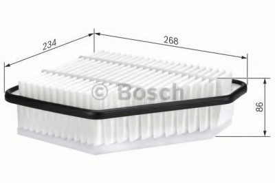 Filtru aer TOYOTA AURIS (NRE15, ZZE15, ADE15, ZRE15, NDE15) (2006 - 2012) BOSCH F 026 400 171 foto