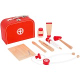 Small foot Wooden Doctor&rsquo;s Kit set de jucării din lemn 3 y+ 9 buc