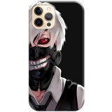 Husa compatibila cu Apple iPhone 13 Pro Max model Tokyo Ghoul Ken Kaneki, Silicon, TPU, Viceversa