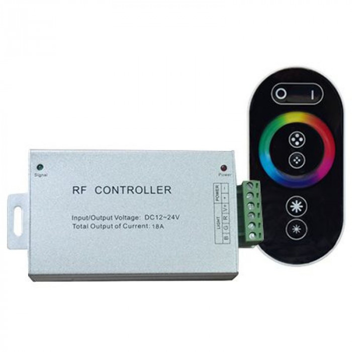 Controller banda LED RGB, 144 W, telecomanda touchscreen