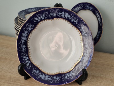 Farfurii portelan Zsolnay Pompadour II foto