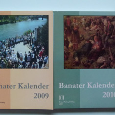Banat-Caras- 2 Vol. Banater Kalender (Calendarul Banatului), Germania, Timisoara