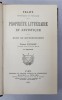 TRAITE THEORETIQUE ET PRATIQUE DE LA PROPRIETE LITTERAIRE ET ARTISTIQUE ET DU DROIT DE REPRESENTATION par EUGENE POUILLET , 1894