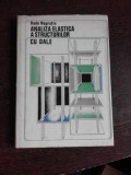 ANALIZA ELASTICA STRUCTURILOR CU DALE - RADU NEGRUTIU