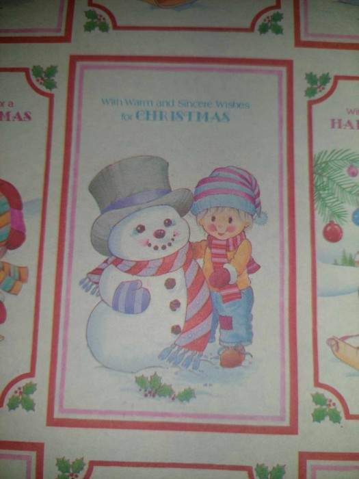 Plansa veche tip Afis,,HAPPY CHRISTMAS,CHRISTMAS,JOCURI DE IARNA,OM DE ZAPADA