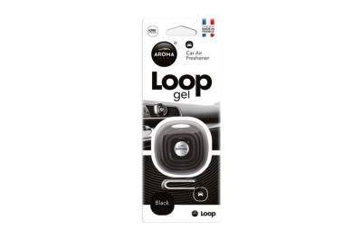 Odorizant auto aroma, Car Loop Black, 1 buc AutoDrive ProParts foto