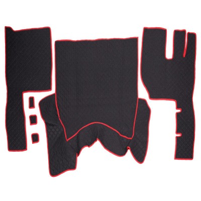 Set Covorase Piele Ecologica Truck Umbrella Pentru Volvo Fh12 Euro 5 Automat. Negru 462605 96290 foto