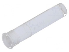 Tub LED rotund &Oslash;4,6mm convex IP67