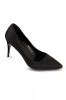 PDS110A-1 Pantofi stiletto accesorizati cu sclipici, 36