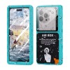 Husa Universala Waterproof pentru Telefon max. 6.9inch, ShellBox, AirBox, Albastra, Universal