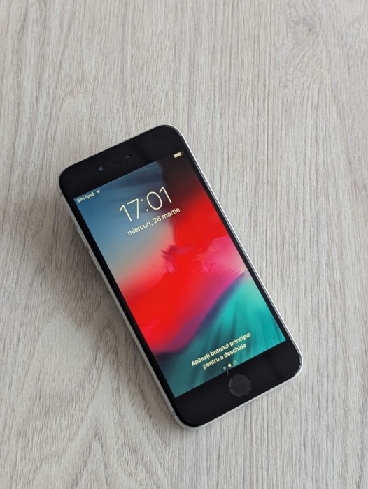 iPhone 6 16gb BONUS: Folie Display + Husa + Cablu Date Bateria 95%
