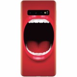 Husa silicon pentru Samsung Galaxy S10, Big Mouth