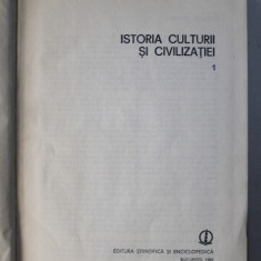 Istoria culturii si civilizatiei vol I- Ovidiu DrImba