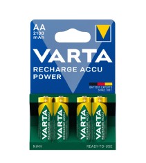 4 x baterii reincarcabile Varta Ready2use R6 AA Ni-MH 2100 mAh-Conținutul pachetului 1x Blister