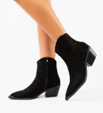 Cumpara ieftin Botine dama Suriante Negre