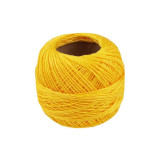 Ata pentru brodat Cotton Pearl NITARNA, 85 m, Galben